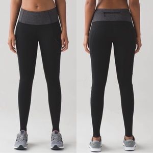 Lululemon Fresh Tracks Tight Power Luxtreme Variegated Knit Heathered